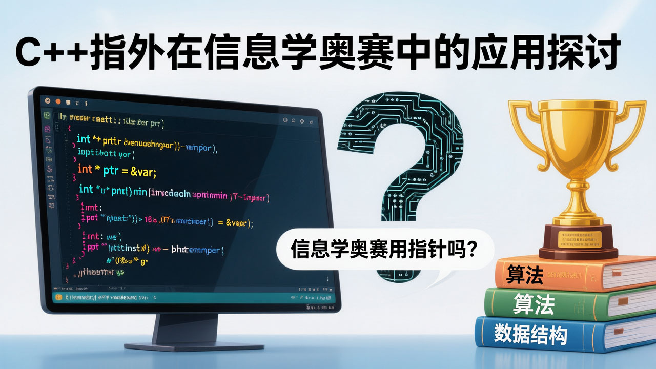 关于指针：信奥到底用不用指针？