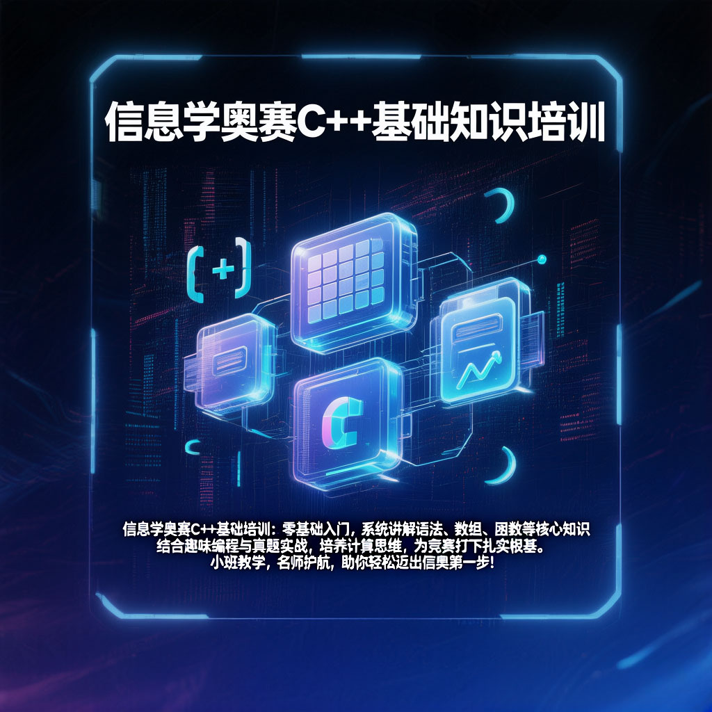 淮安信息学奥赛C++基础知识培训