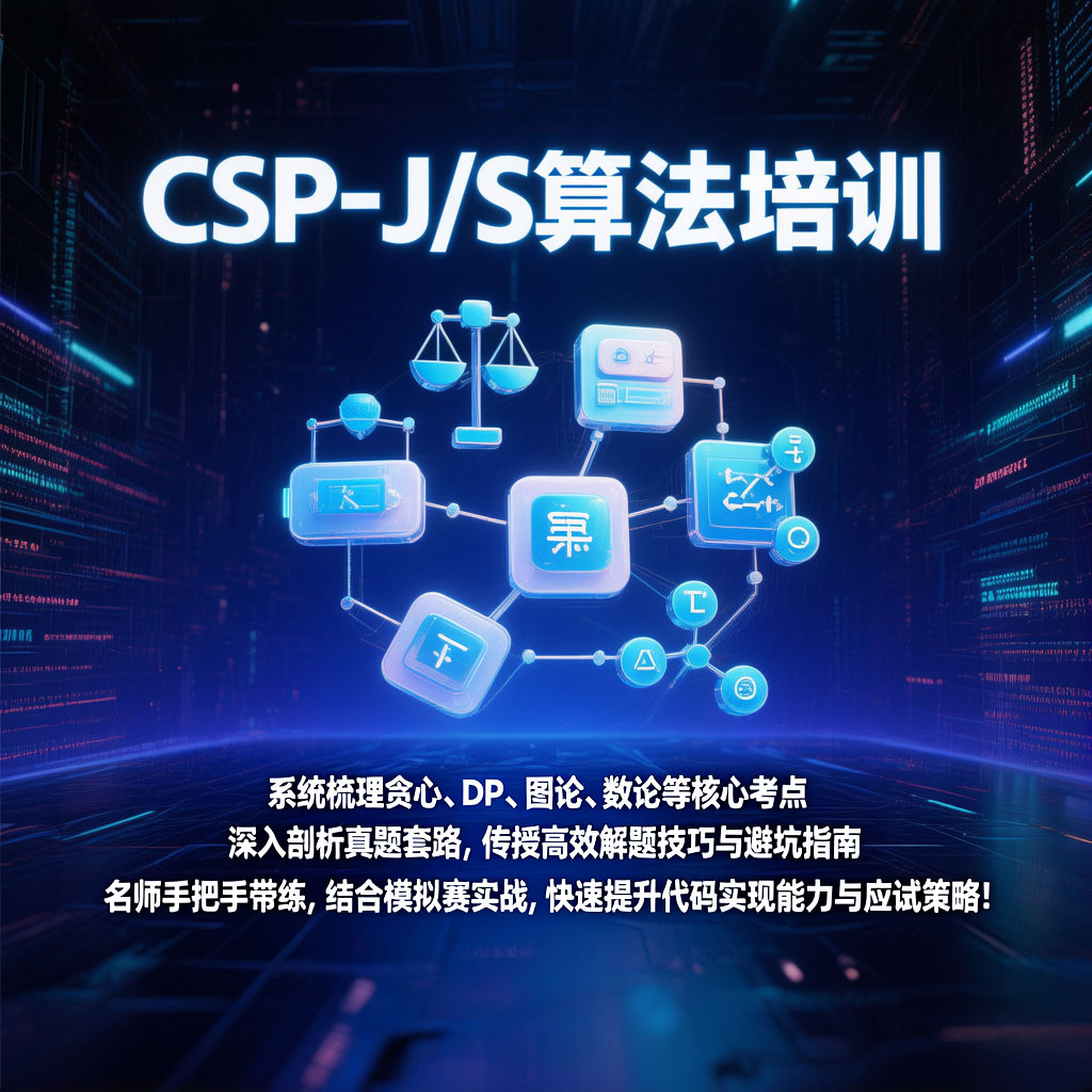 淮安信息学奥赛CSP-J/S组算法培训