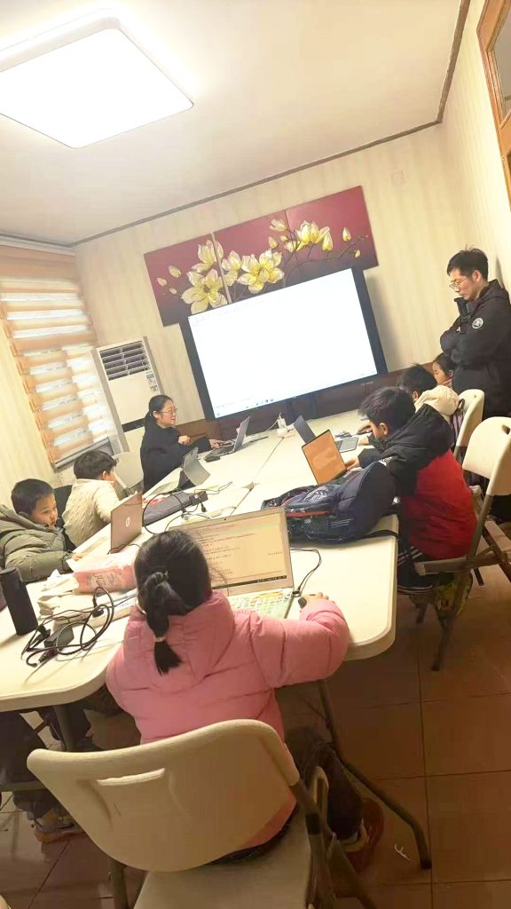 淮安贝迪C++教学现场1